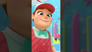 Baby Shark Haircut Song | #shorts #littleangelnurseryrhymes #nurseryrhymes