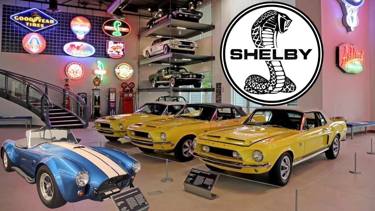 Shelby American Car Collection classic & muscle cars Ford GT40 AC Cobra Mustang Boss 429, GT 500 ...