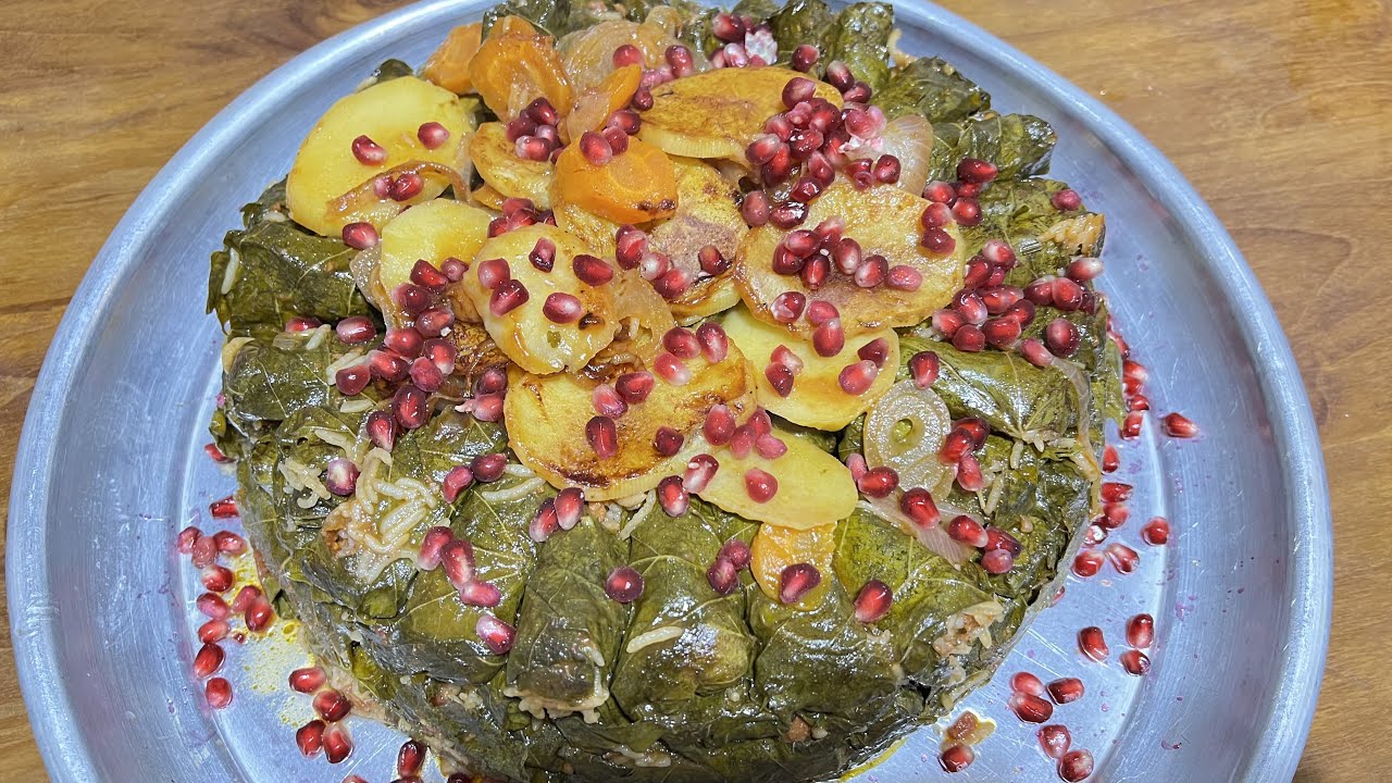 #ورق عنب على الطريقة البغدادية الاصلية ويطلع عندكم ذايب يجنن