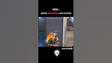 BGMI IMPOSSIBLE 1V4 CLUTCH | WAIT FOR END🔥| #shorts #bgmi #pubg #clutch #1vs4 #impossible