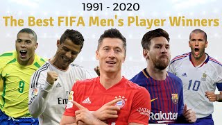 The Best Fifa Mens Player Award Winners 1991 - 2020