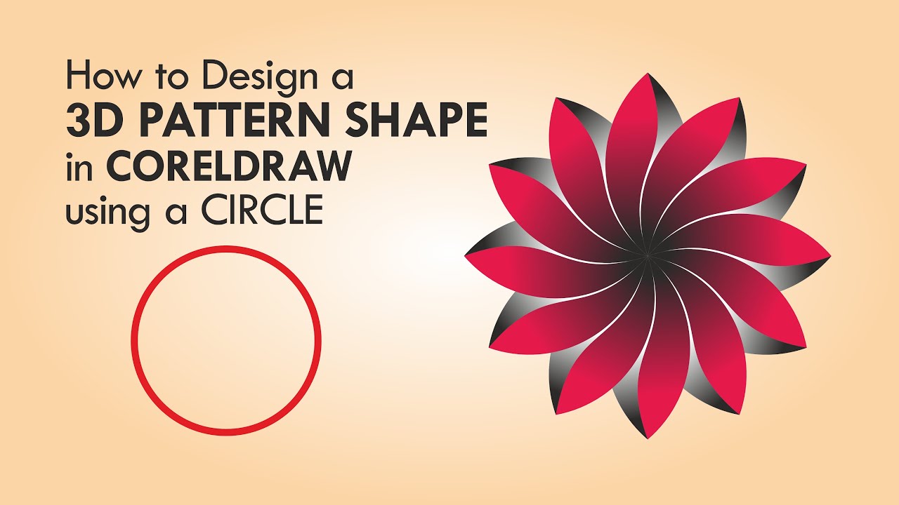 How to Design a 3d Shapes in CorelDraw | CorelDraw Tutorials ...