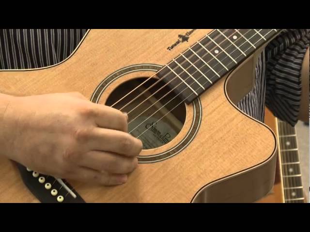 Simon & Patrick Natural Elements CW MiniJumbo SG AC1.5T Acoustic Guitar  Demo | Jim Laabs Music