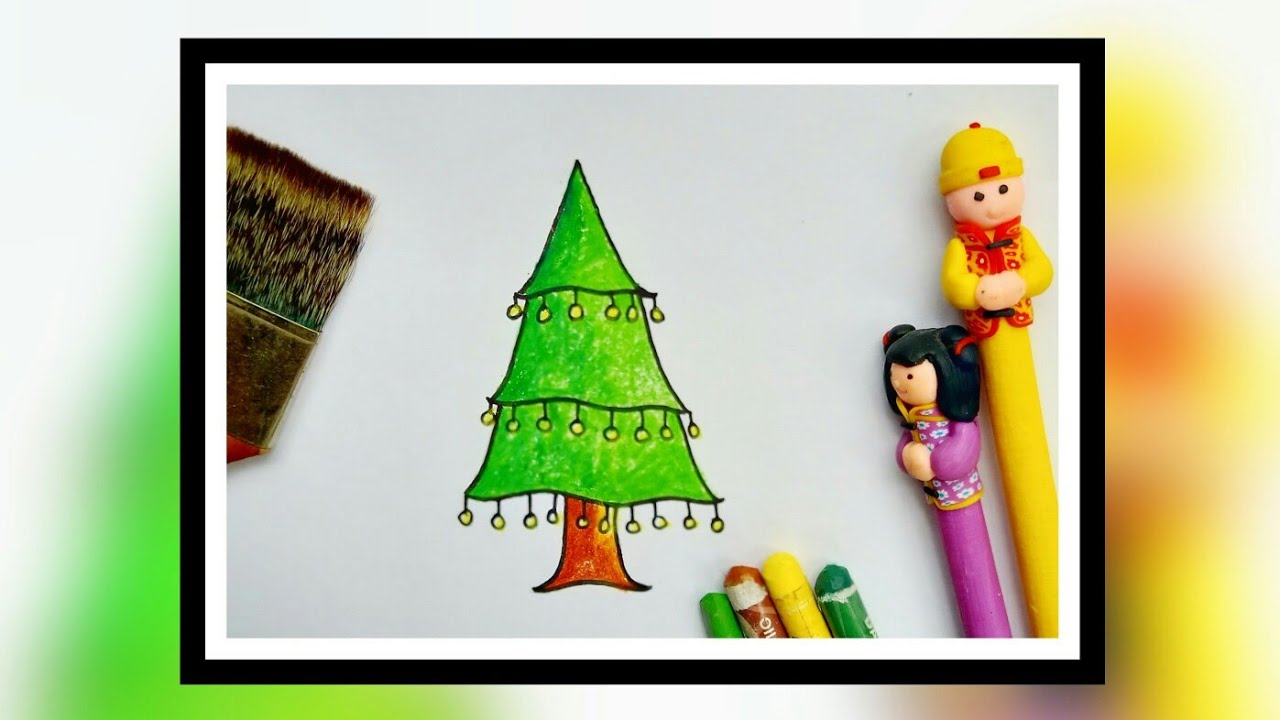 How To Draw A Christmas Tree Step By Step - How to Draw a Christmas