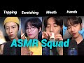 스쿼드 ASMR / ASMR Squad (4 Kinds of Triggers)