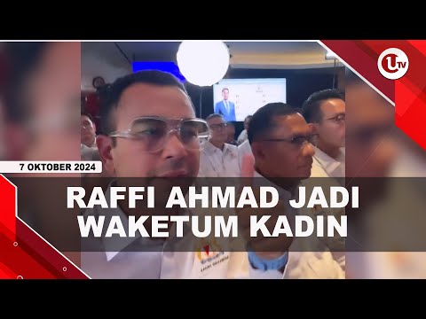 RAFFI AHMAD JADI WAKETUM KADIN BIDANG PARIWISATA DAN EKRAF | U-NEWS