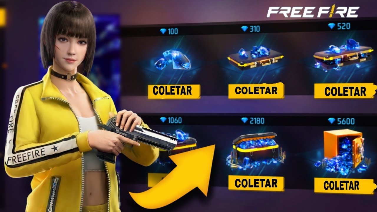 Como resgatar Código de 300 Diamantes Free Fire Grátis do Next - Free Fire  Club