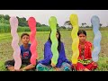 outdoor fun with Rocket Balloon and learn colors for kids by I kids episode -450.