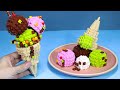 So Yummy ICE CREAM Challenge🍦 | Colorful Dessert Recipe | Lego Cooking Food ASMR