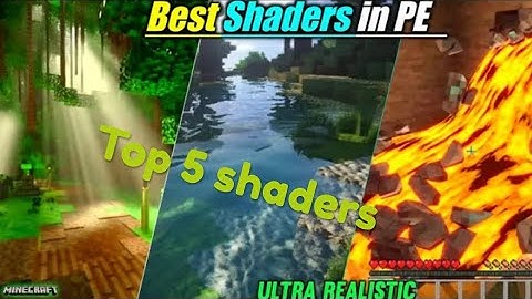 OPP 5 Best Shaders For Render Dragon (1.19+) Update || Render Drogon Shaders MINECRAFT PE || 2022+