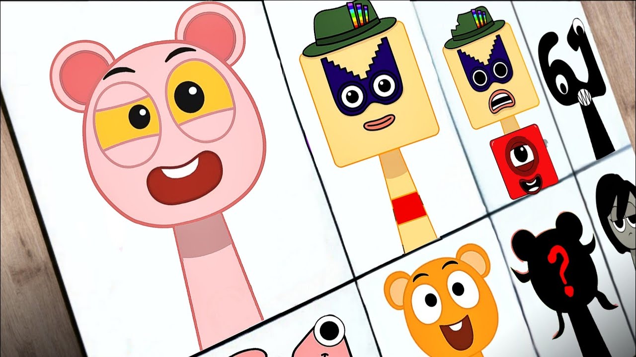 Drawing My Sprunki OC- Twenty One (from Numberblocks) | Incredibox Sprunki OC 