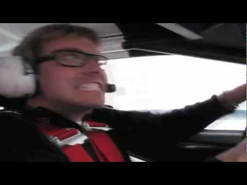 Kenny Bräck scares Jan "Flash" Nilsson in WRC Toyota