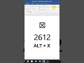 WRONG SYMBOL IN MS WORD! #shorts #viral