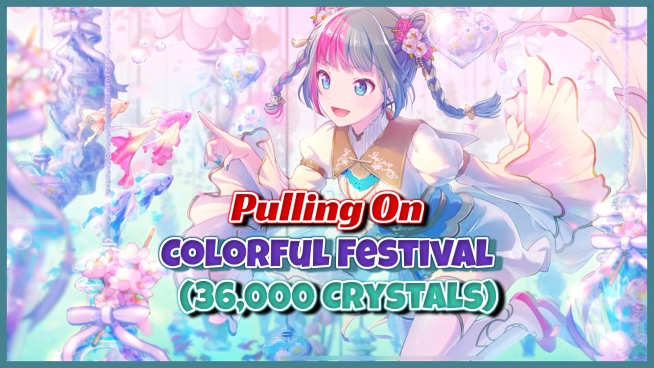[Project Sekai] Pulling on ColorFes Gacha (w/ 36000 Crystals / 120