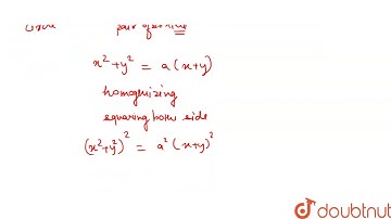 The equation of the line joining origin to the points of intersection of the curve `x^2+y^2=a^2` and