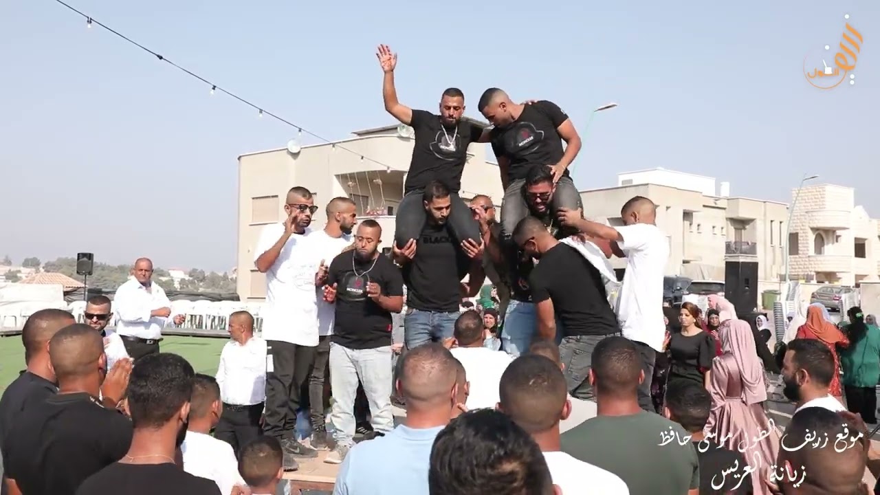 زيانة العريس حفلة ابناء ابو عمر رزمك نعيم والد العريس ابو رماح العريس ربحان الشاعر موسى حافظ