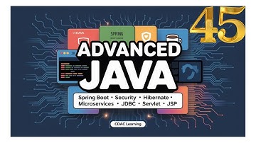 Advance Java Day 17.1 | Spring Boot Project Setup & Dependency Management | CDAC Learning