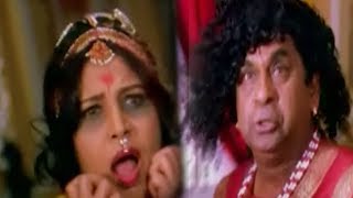 Brahmi & Kovai Sarala Old  Halirous Super Hit Comedy Scene | Telugu Comedy Scene| Telugu Videos