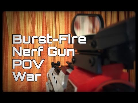 Nerf War: Burst Fire Rapidstrike In Action