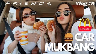 MINI CAR MUKBANG WITH @JoaMatar  | دردشة بالسيّارة مع جوا مطر