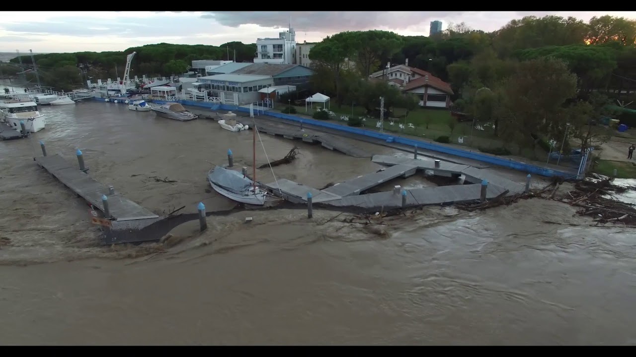 alluvione 2018 piena fiume Piave
