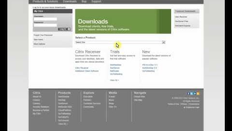 Installing a Citrix Receiver