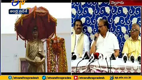 Panditaradyula Sambamurty Idol Re-Established  By His Son SP Balasubhramanyam | Nellore