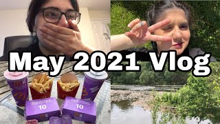 BTS X McDonalds Meal, Picnics, Reaction to Last Vincenzo Episode, Eid- May 2021 Vlog