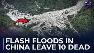 Watch: Deadly Flash Flood In China Sweeps Through Gansu Camping Area