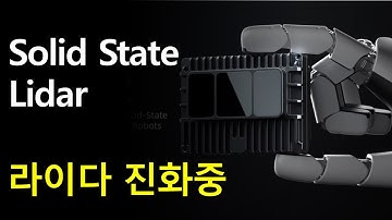라이다 진화중 Solid state Lidar 고정형