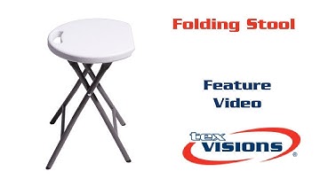 Folding Stool - Tex Visions