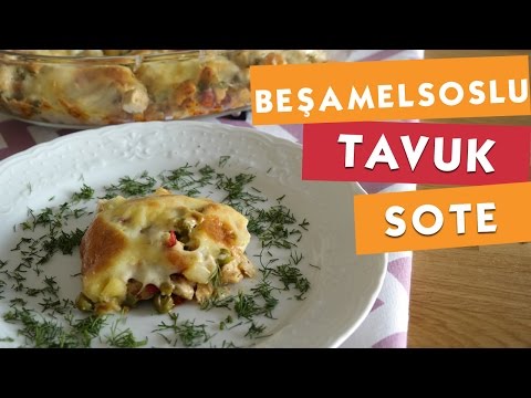 Lezzetine Doyamayacağınız Fırında Beşamel Soslu Tavuk Tarifi! Merhabalar bu videomuzda sizlerle beşa. 