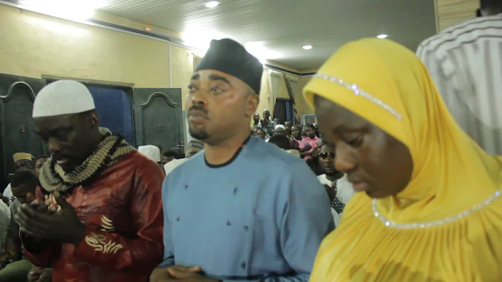 WASIU ALABI PASUMA, SAOTI AREWA, SMALL DOCTOR, SUPRISE OLAMARUWA AS THEY ATTEND HIS RAMADAN LECTURE