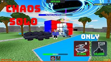 [Cube Defense] Chaos Solo Only Missile Launcher and Fabricator