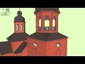 церковь келеберда Sketchup 3d modeling