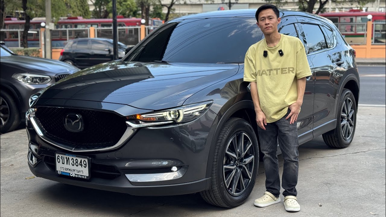 Mazda CX5 2.2XDL 4WD 2018 สีเทา ดีเซล ตัวท้อปสุดราคา 599,000 บาทไมล์ 80,000 กม.