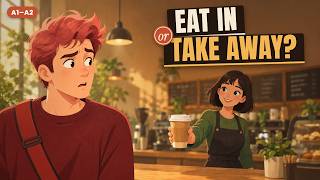 Can You Order Coffee in English ☕ Real Café Conversation (A1–A2)