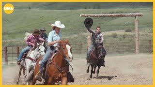 People are lining up to pay for the cowboy experience