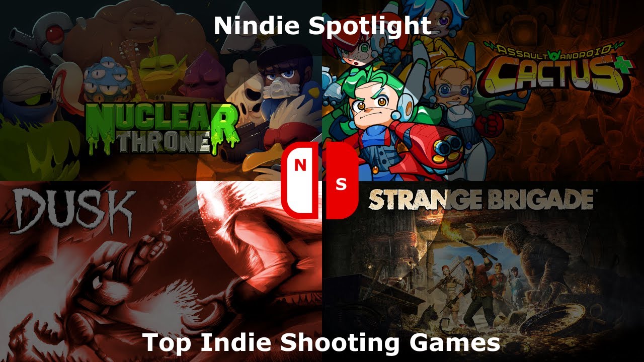 Den anden dag relæ Født Top 50 / Best Indie Shooting Games on Nintendo Switch - YouTube