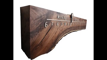 Linear Clock Close-Up