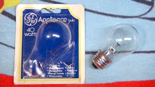 GE 40watt A15 Appliance Incandescent Light Bulb