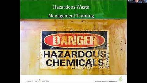 Introduction to Environmental Law Series 2022 - Hazardous Waste 101
