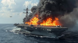 1 minute ago, US aircraft carrier carrying 299 fighter jets was destroyed by a Russian Yak-141.