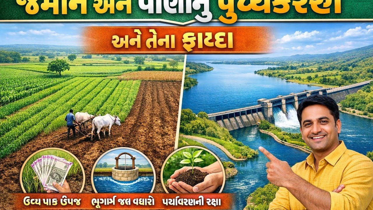 જમીન અને પાણીનું પૃથ્થકરણ અને તેના ફાયદા 