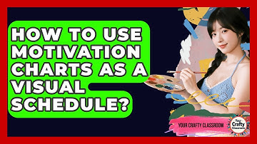 How To Use Motivation Charts As A Visual Schedule? - Your Crafty Classroom