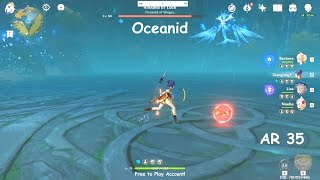Genshin Impact Boss - Oceanid AR35 (F2P) Genshin Impact Boss - Oceanid AR35 (F2P)