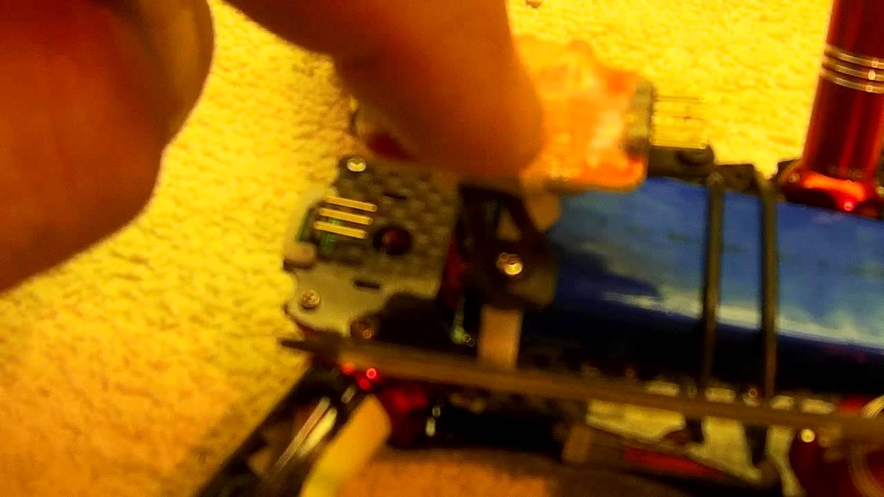 Rakon Heli Blade 200qx Advance Frame light pod cover mod