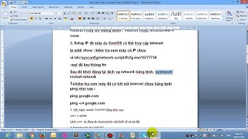CentOS7 Part 2 Hướng dẫn các thao tác cơ bản trên CentOS7-[vuiquahe.com]