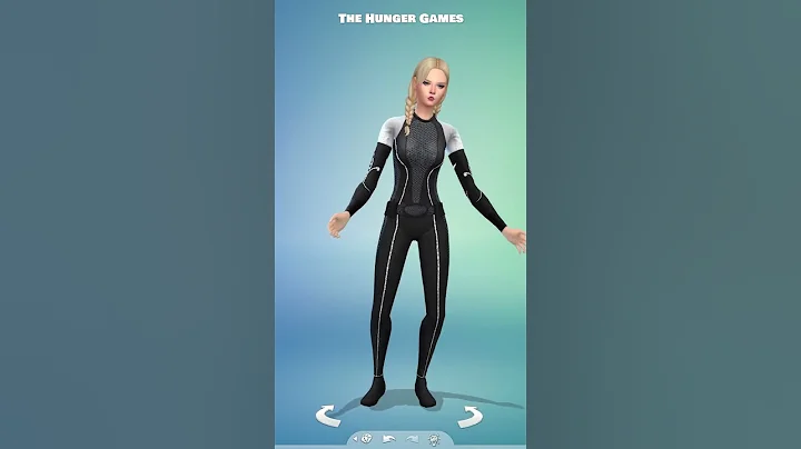 What my Sim would look like at the start VS end #shorts #thesims