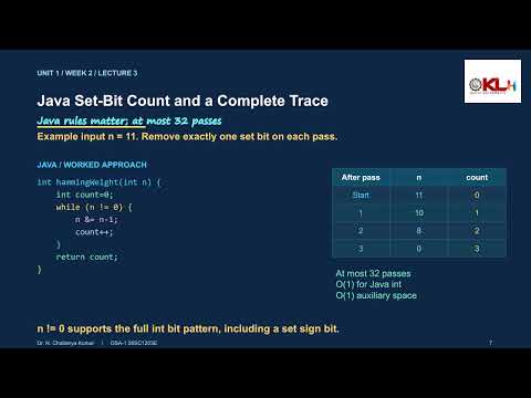 DSA-1 Week 2 Lecture 3 | Part 3: Java Methods and Numeric Boundaries